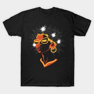 African American Woman T-Shirt